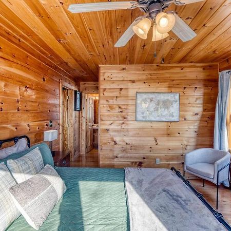 Mtn Cabin Sleeps 10 - 5 Mins To Fishing & Camping Ellijay Esterno foto
