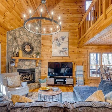 Mtn Cabin Sleeps 10 - 5 Mins To Fishing & Camping Ellijay Esterno foto