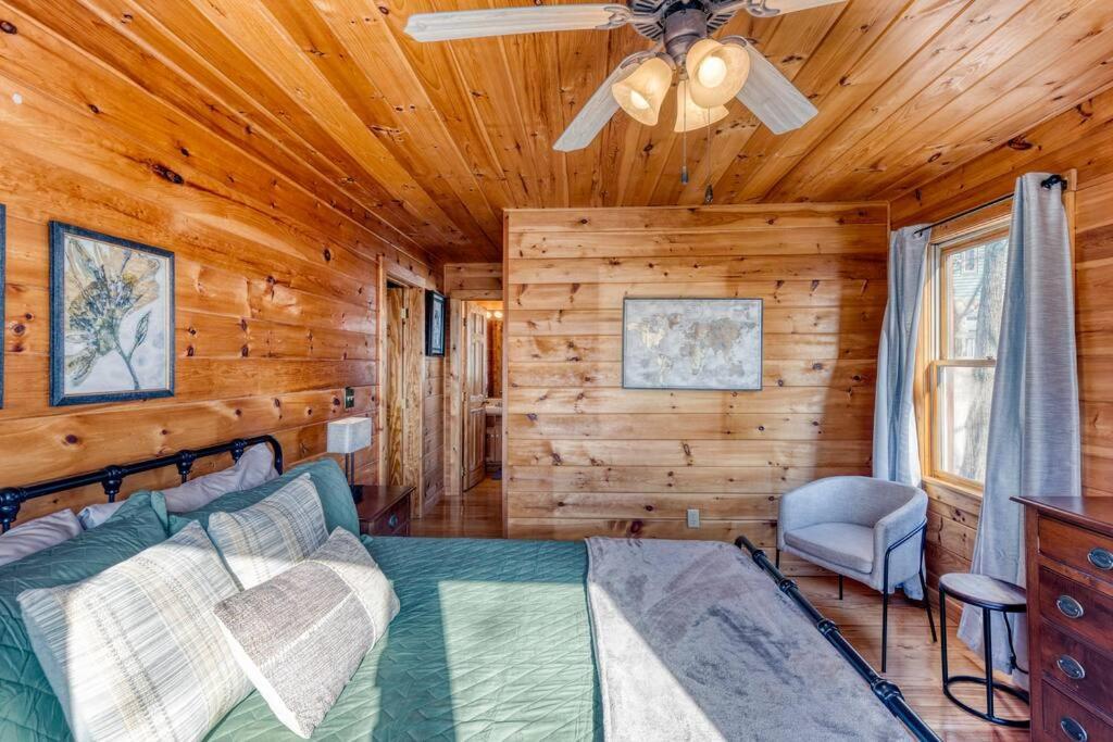 Mtn Cabin Sleeps 10 - 5 Mins To Fishing & Camping Ellijay Esterno foto