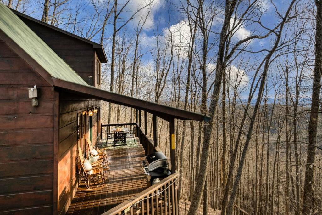 Mtn Cabin Sleeps 10 - 5 Mins To Fishing & Camping Ellijay Esterno foto